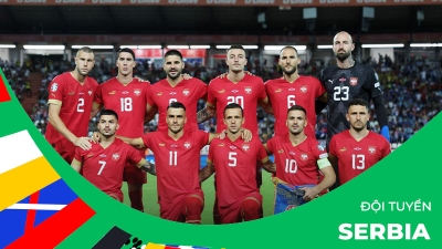 Cập nhật đội hình đội tuyển Serbia xuất sắc nhất Euro 2024